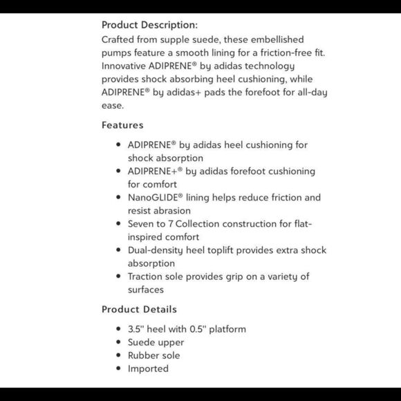 ROCKPORT Black Key Lock Suede Pump Sz 8.5 - Picture 7 of 9